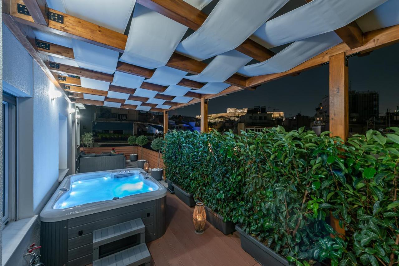 Acropolis Divine Penthouse Leilighet Athen Eksteriør bilde