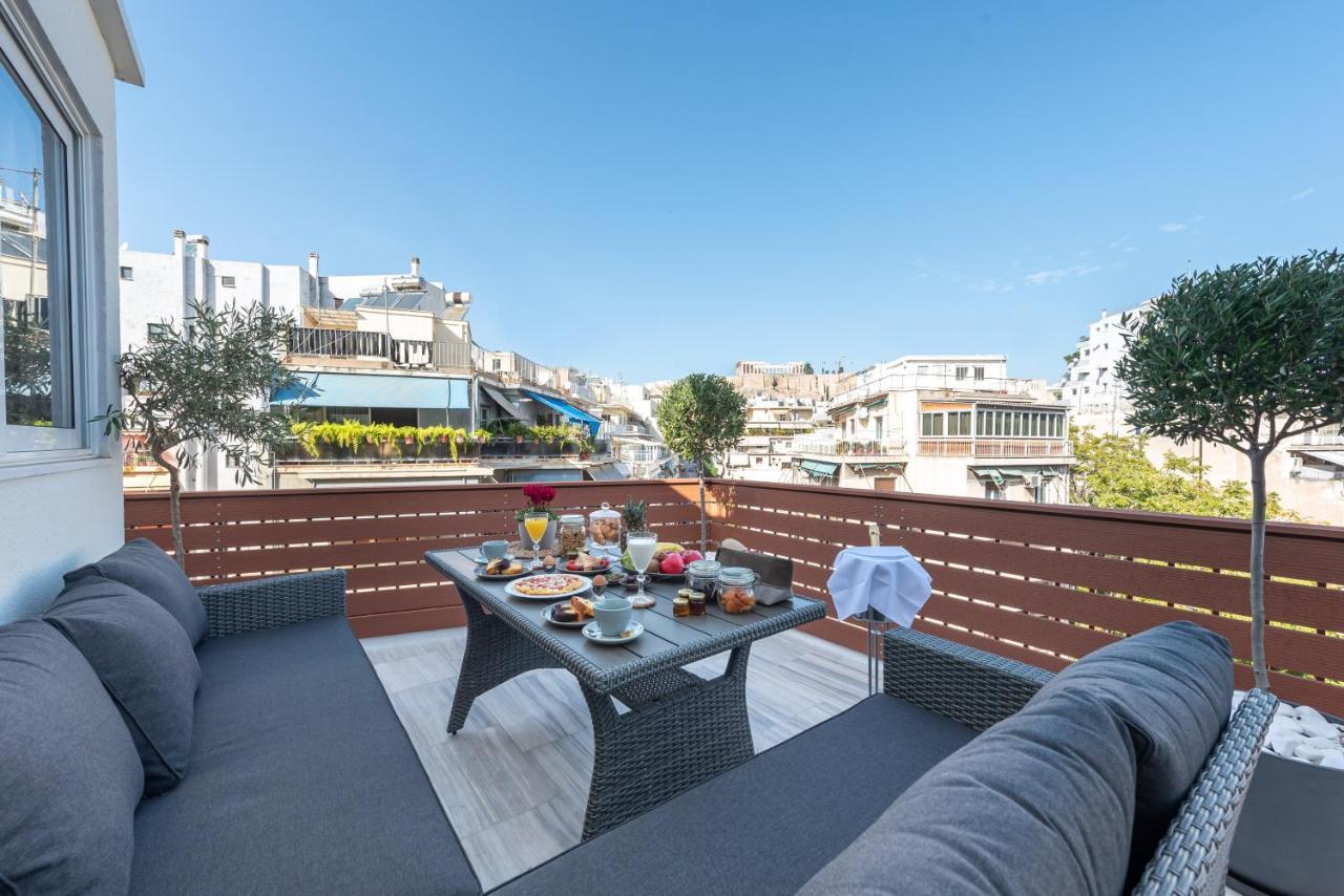 Acropolis Divine Penthouse Leilighet Athen Eksteriør bilde