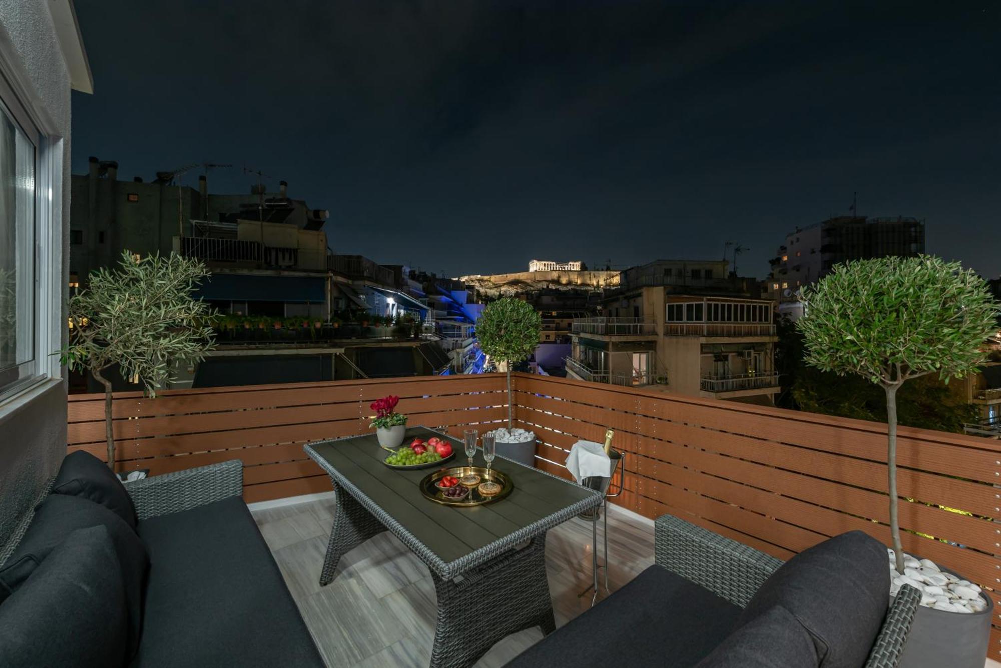 Acropolis Divine Penthouse Leilighet Athen Eksteriør bilde